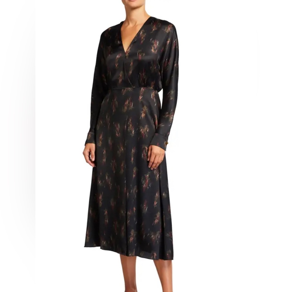 Vince Wisteria Wrap Dress